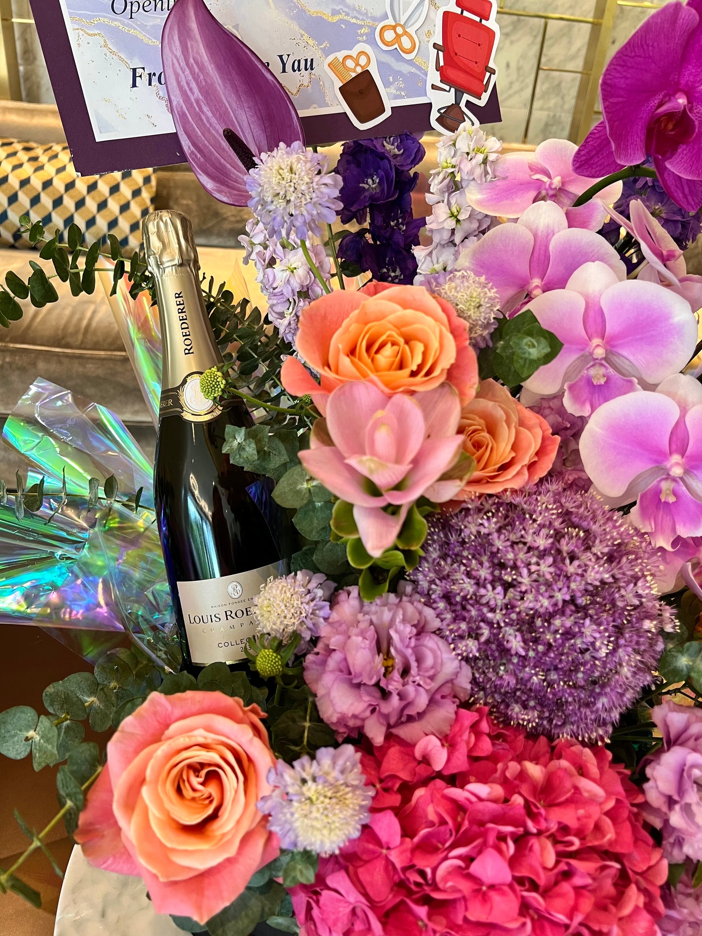 Deluxe Champagne Bloom Box Set