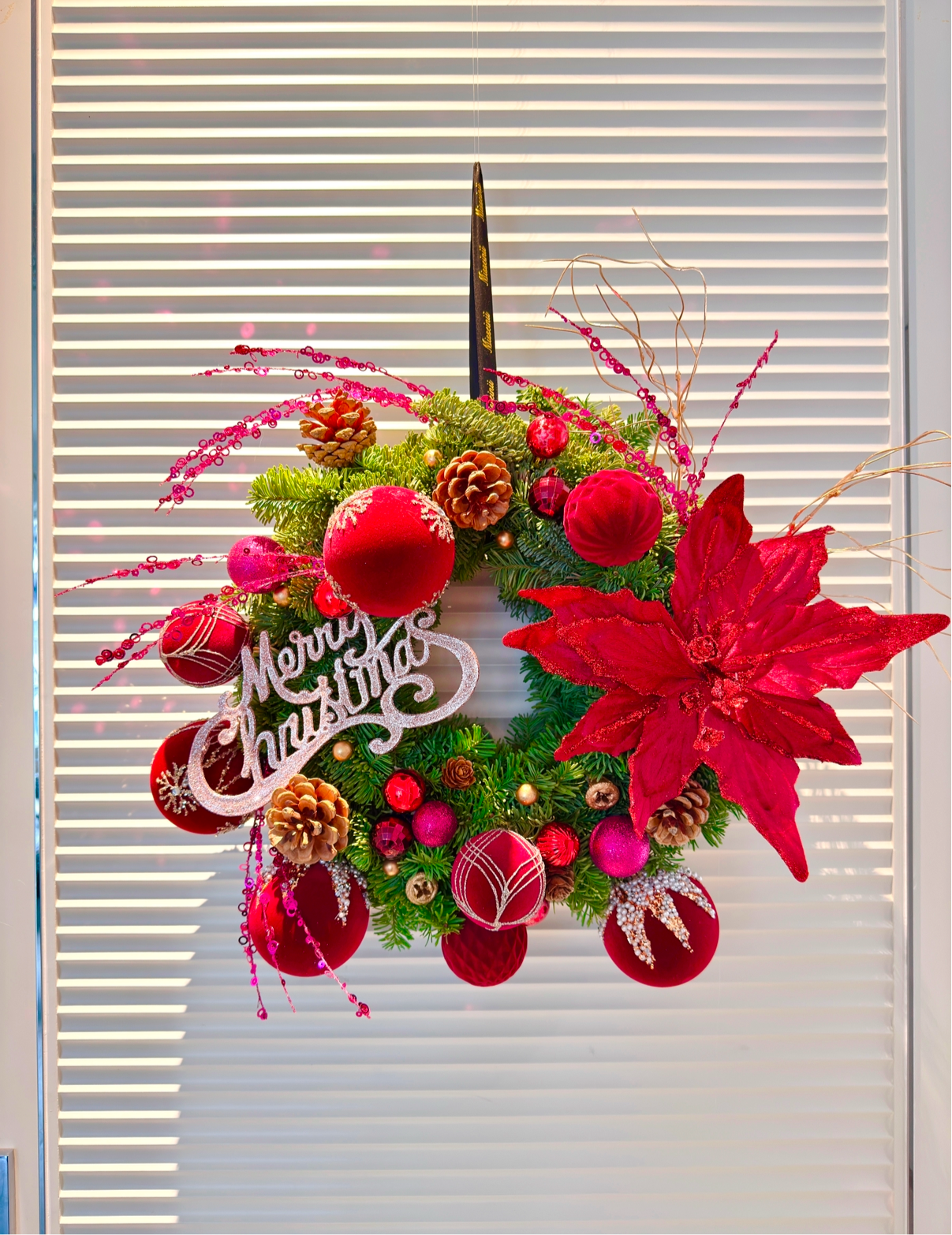Russet - Red Christmas Wreath