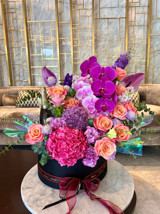 Deluxe Champagne Bloom Box Set