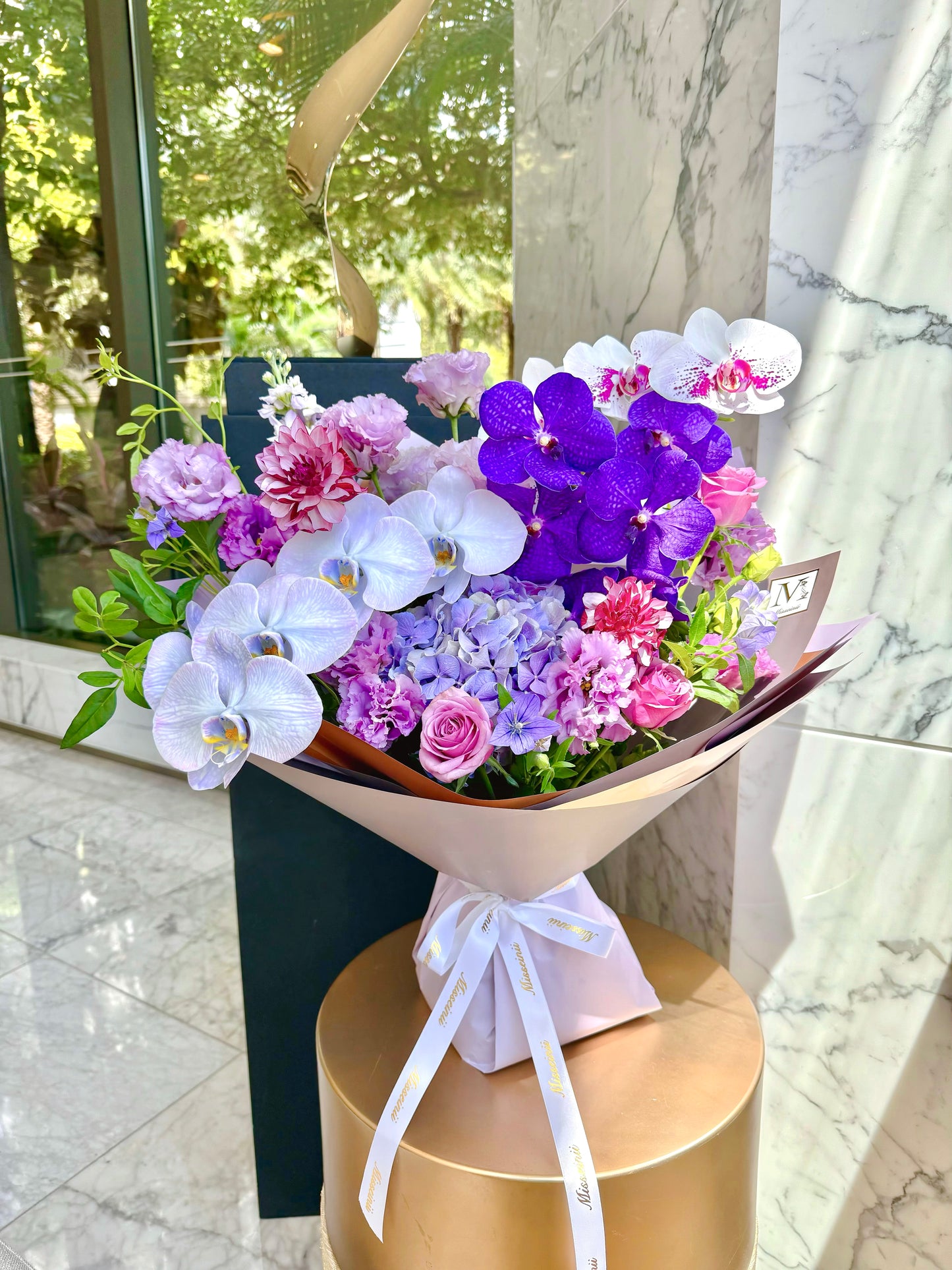 Vanda - Purple Orchids