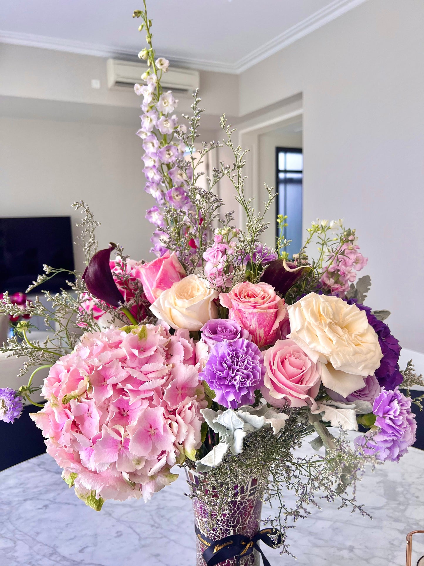 Purple Mondial - Flowers Arrangement