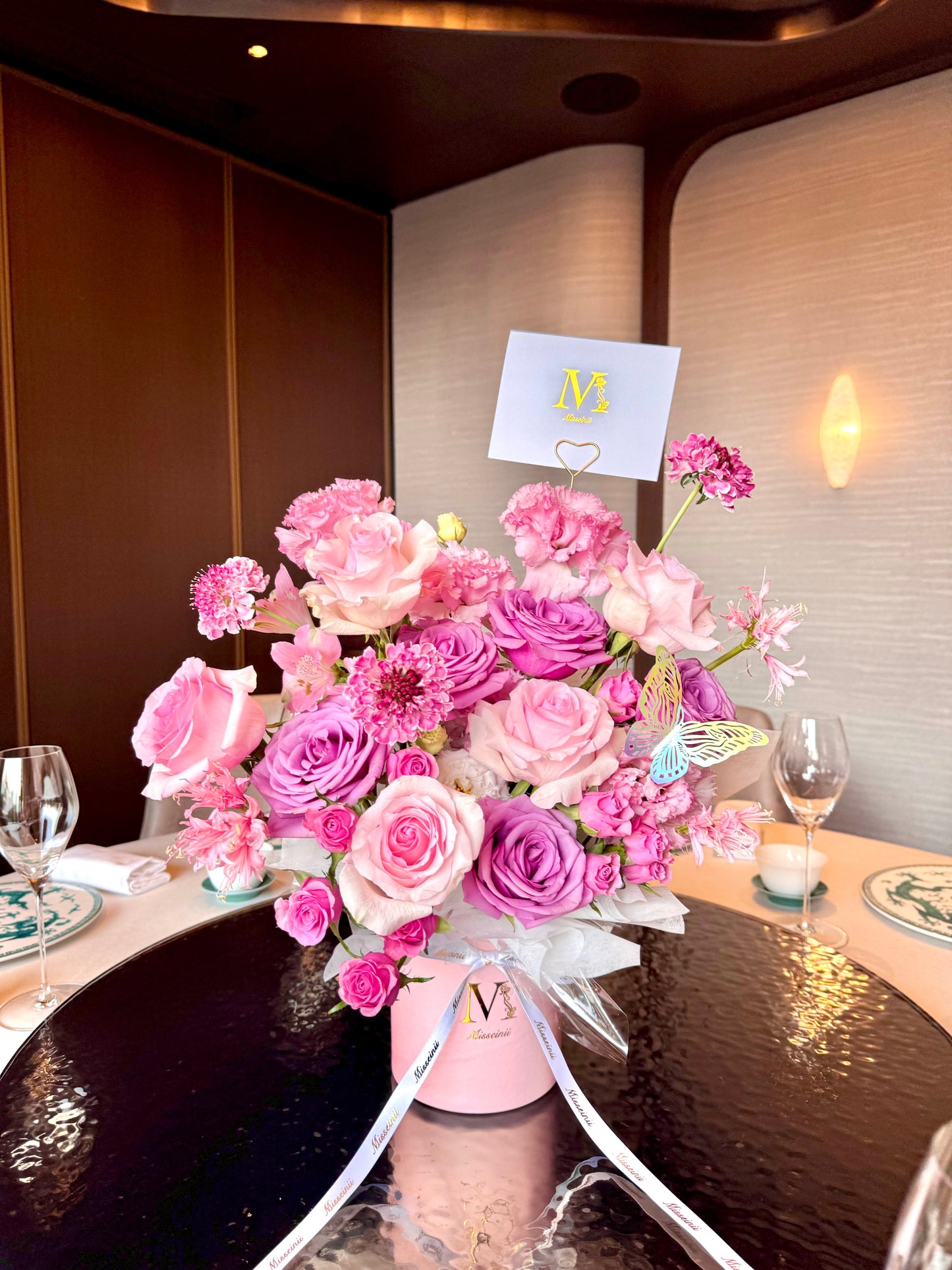 Stella - Pink & Purple Ecuadorian Roses