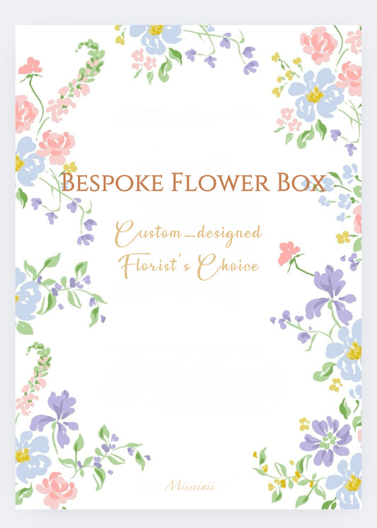 Bespoke Flower Box (Custom-designed/Florist’s Choice)