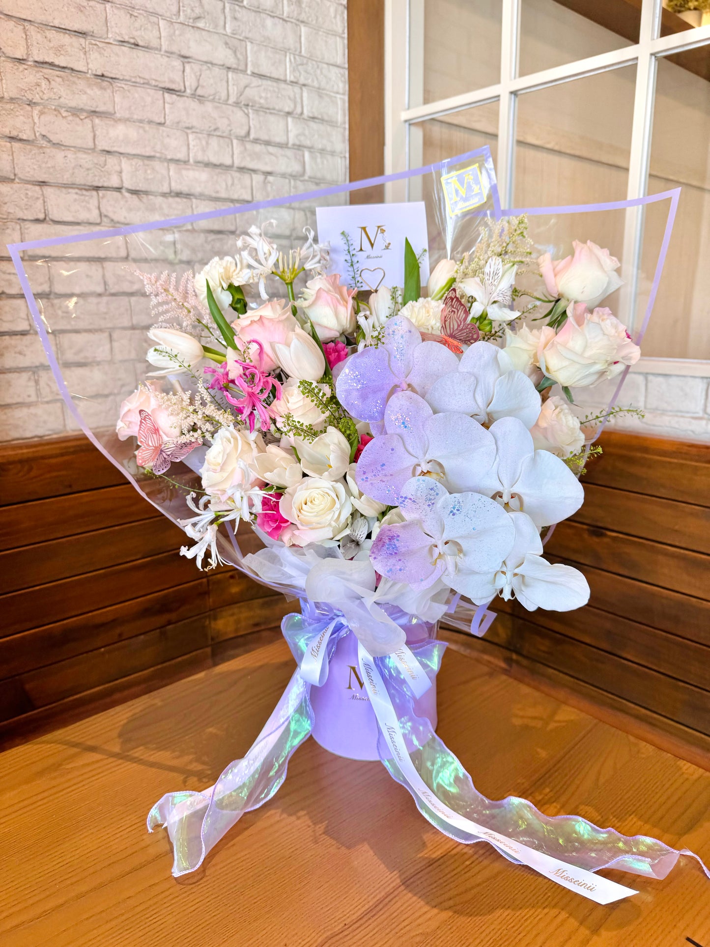 Mermaid Adella - Ecuadorean Rose, Dutch Tulip & Orchid