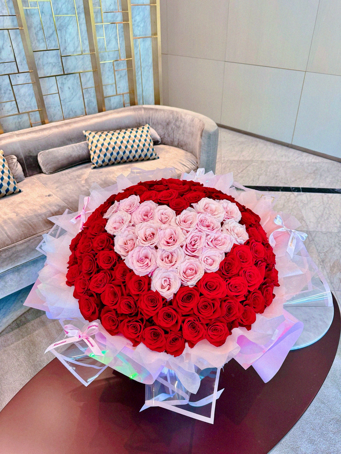 You Are In My Heart - 99 Ecuadorian Roses