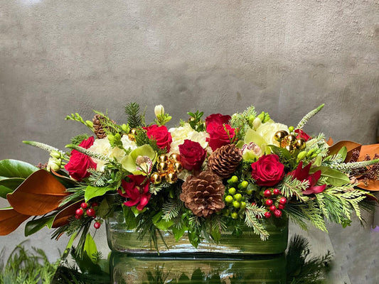 Christmas Flowers Arrangement