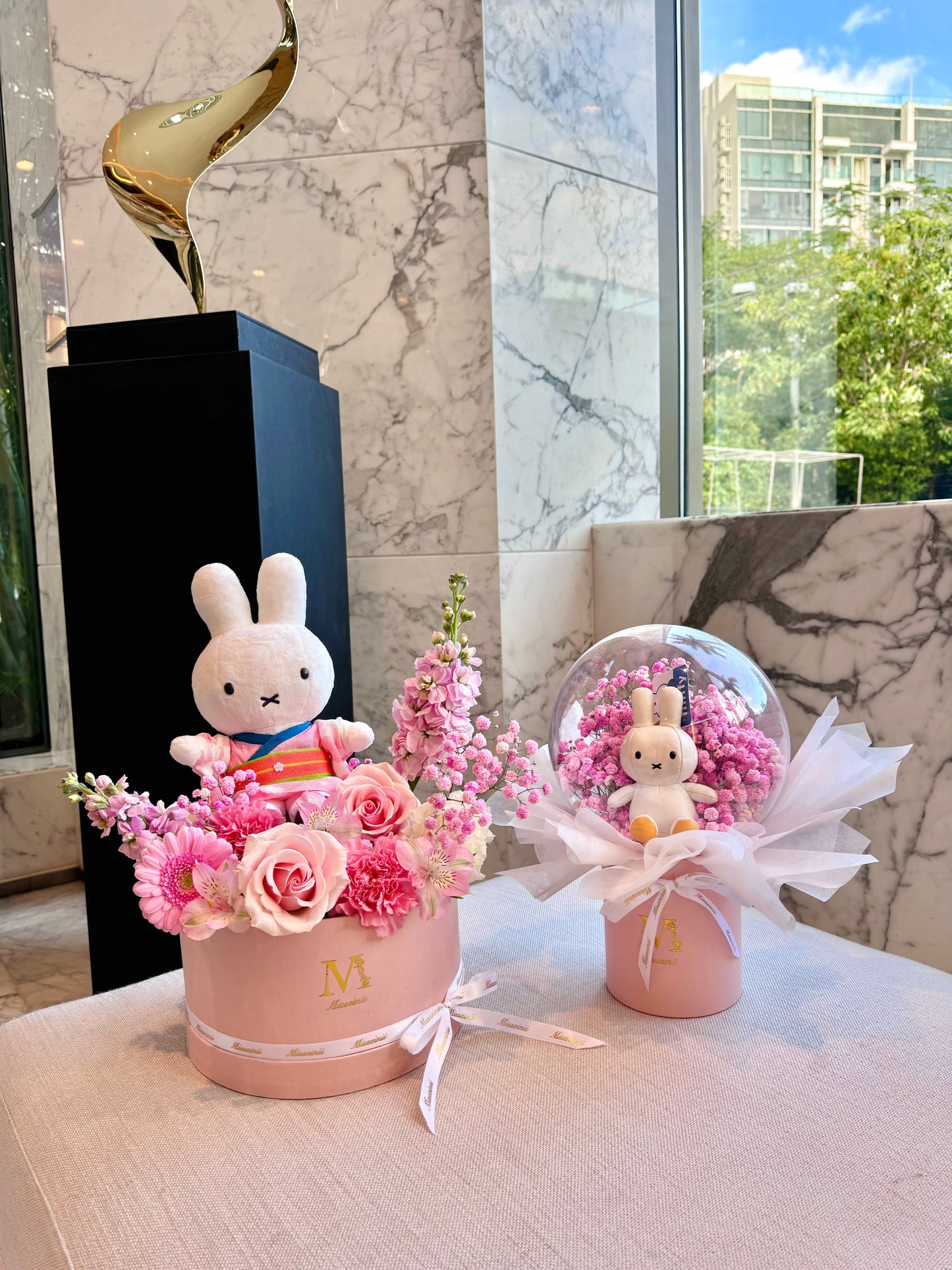Romantic Miffy Rose Flower Box