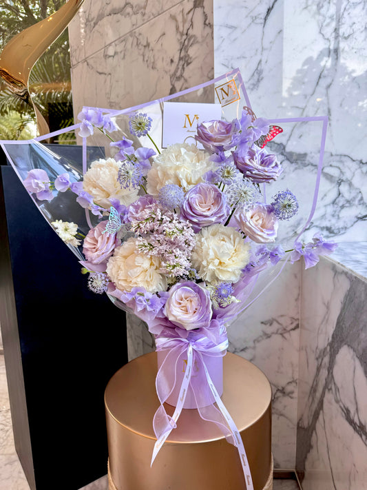 Lavender- Light Purple Rose, Peony, Lilac, Sweet Pea