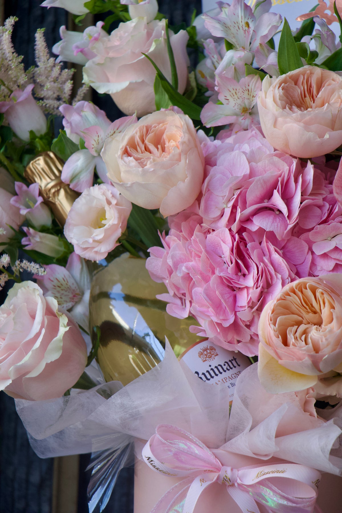 Ruinart Champagne Flower Box