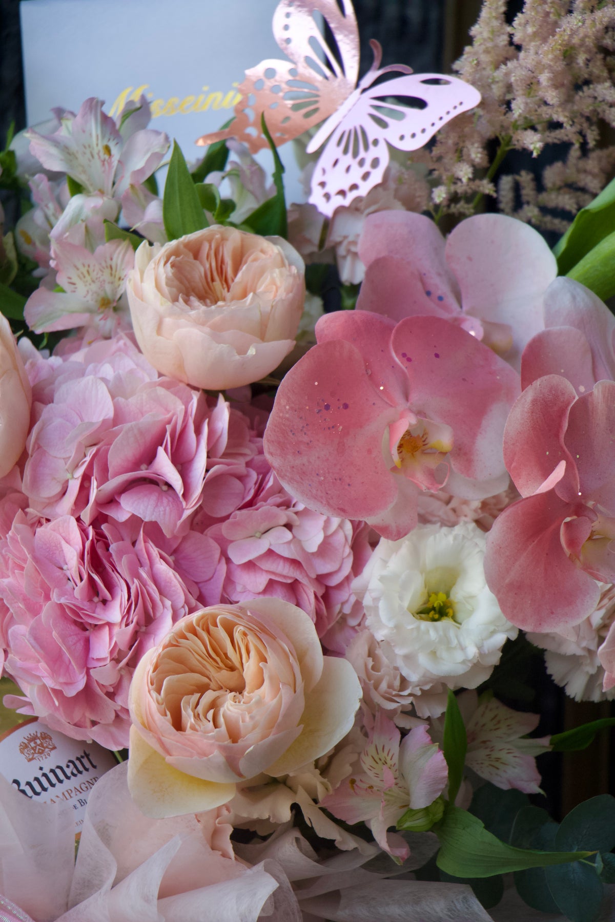 Ruinart Champagne Flower Box