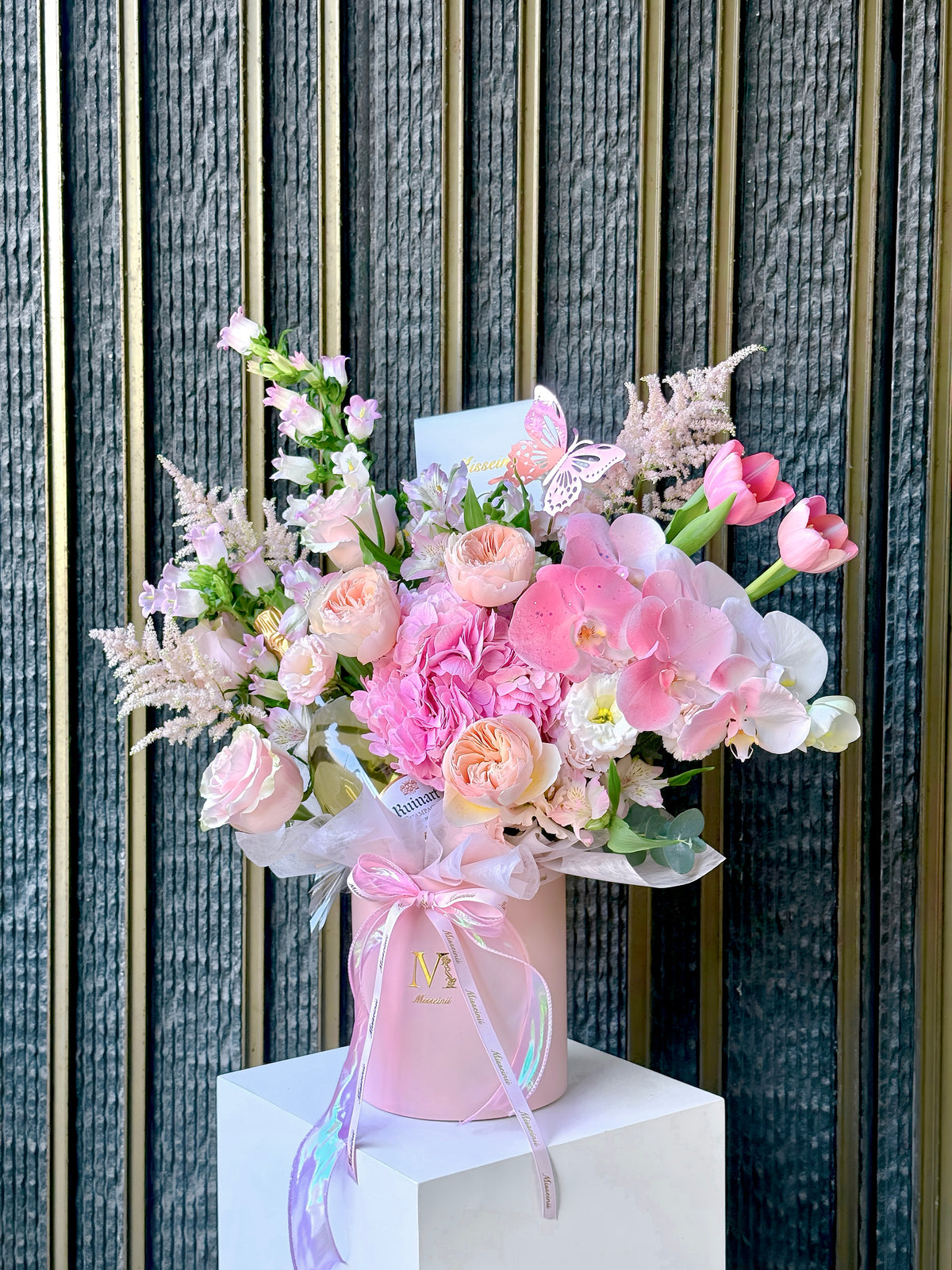 Ruinart Champagne Flower Box