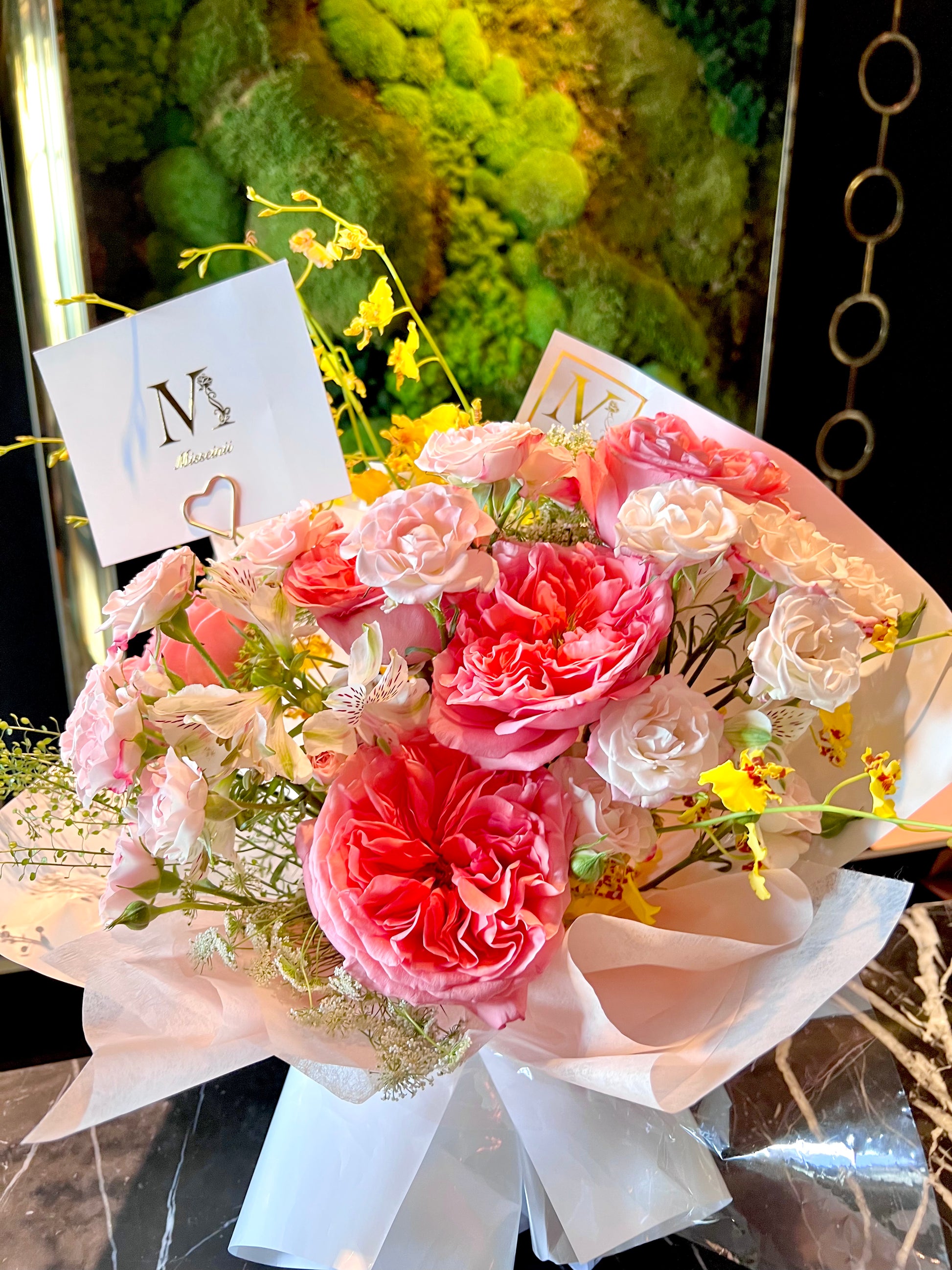 Pink Kenyan Roses Exotic Blush - Pink Kenya Garden Roses no – Misseinii Fleuriste