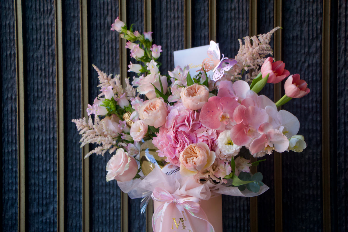 Ruinart Champagne Flower Box